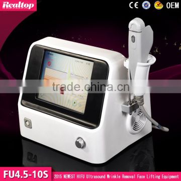 New Products 2016 Hot Sale Portable High Intensity Focused Ultrasound Ultra Age Hifu Face Lift Anti-wrinkle With Lasting Effect