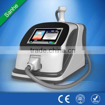 Facial Treatment Machines 2016 Sanhe New Beauty Equipment Portable Hifu Focused 7MHZ Ultrasound Machine Body Shaping / High Intensity Focused Ultrasound Bags Under The Eyes Removal