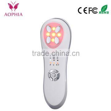 Handle LED Electroporation Hot sale!!! EMS & Led light therapy facial beauty care device