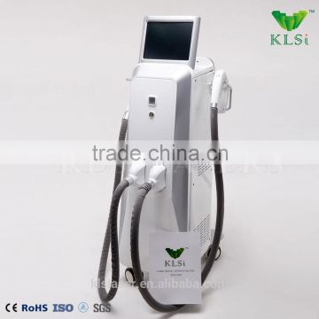 2016 KLSI hot selling hiar removal machine hair removal opt shr