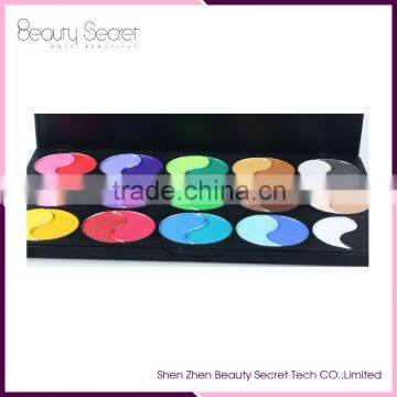 High end private label organic cream makeup eyeshadow palette wholesale