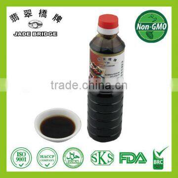 Natural good quality 500ml japanese Sushi Soy Sauce OEM