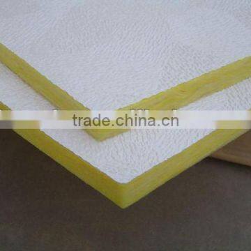 sound insulation glass wool board with pvc