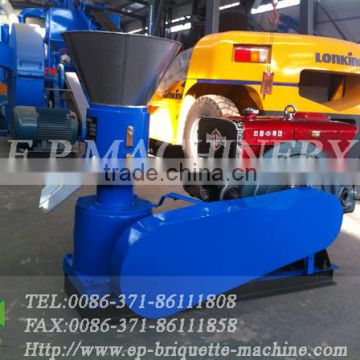 Diesel engine wood pelletizer equipment for farm use