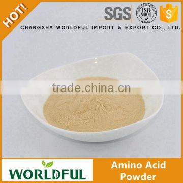 Worldful Plant Origin with Chloride Emzymolysis 80% Bulk Amino Acid Powder Compound Fertilizer