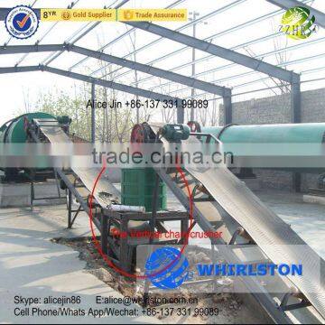 Whirlston Exported to Africa 1-3 ton per hour Vertical Crusher for urea fertilizer