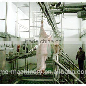 complete sheep slaughtering equipment Sheep/goat Carcass Processing Automatic Conveying Rail livestock sheep of goat abattoir