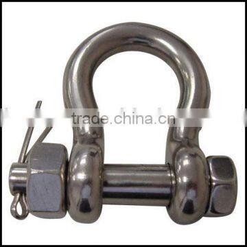 stainless steel bolt anchor shackle