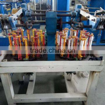 Rope net supplied 12 spindle 4 head braiding machine for ropes
