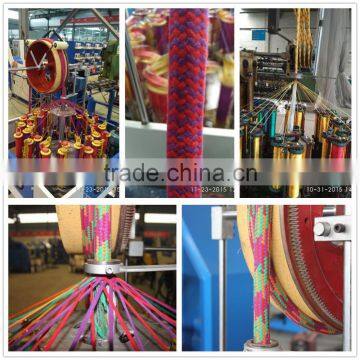 Taian plastic cordage braiding machine braided rope knitting machine for sale