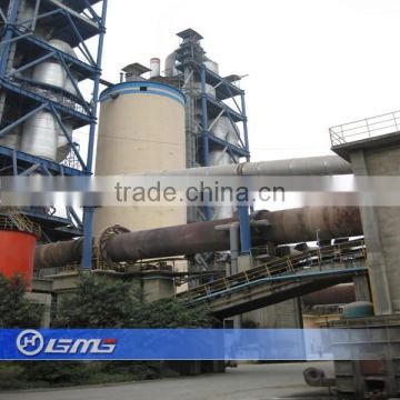 600-800 tpd cement rotary kiln