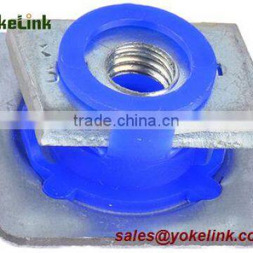 Carbon Steel Hot Dip Galvanized Channel Nut With Plastic Cap photo-5