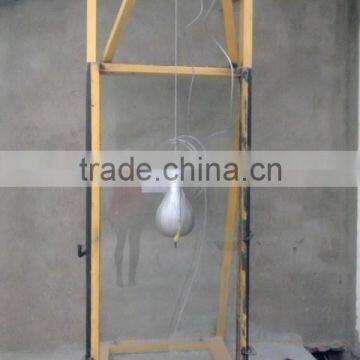 Shot bag impact equipment/Impact testing machine for safty glass