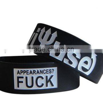 Wholesale custom logo print plastic wristbands
