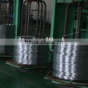 Galfan coated wire