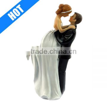 Bride and Groom Decorative Wedding Cake Topper Resin