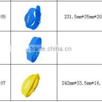 2016 Giveaway 13.56Mhz RFID Quality Wristbands NFC Silicone Wristbands With Factory Price photo-3