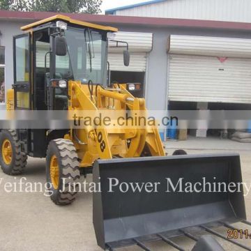 0.8 TON wheel loader, ZL08F small wheel loader, with cab