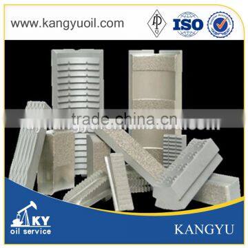 API Dies and inserts for manual tongs and power tongs