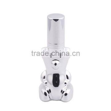 Mini Bear Shaped UV Gel Colored Empty Glass Spray Bottle With Aluminum Atomizer for Cosmetic Perfume Packaging photo-5