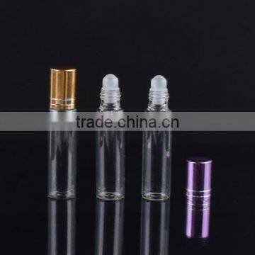 Wholesale 10ml Empty Clear Roll on Glass Bottle for Cosmetic Perfume Packaging photo-4