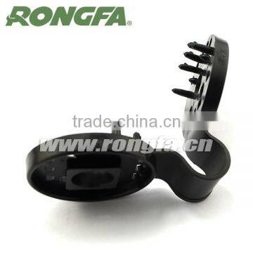 Black Circle Plastic Clip