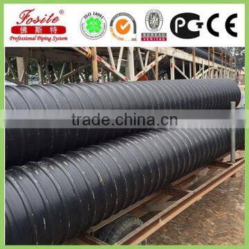 HDPE Double Wall Bellows Pipe for Drainage Pipe