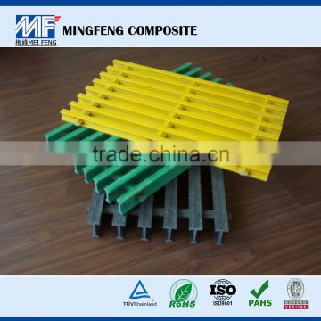 Impact Resistance meniscus surface new design fiberglass grating