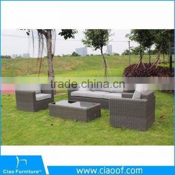 Simple All Whether High Quality Wholesale Grey Rattan Garden Furniture Sale photo-3