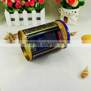 Factory Custom Round Shape Plastic Lid Tin Canister photo-4