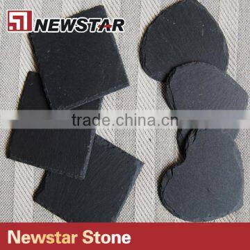 [factory Direct] 24x18cm Cut Edge Leaf Shape Slate Plate photo-4
