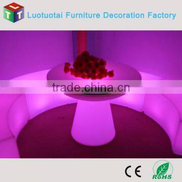 Illuminated Rechargeable Plastic Led Tea/coffee Table photo-5
