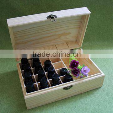 Cuboid Shape Wooden Essential Oil Packaging Box for Sale