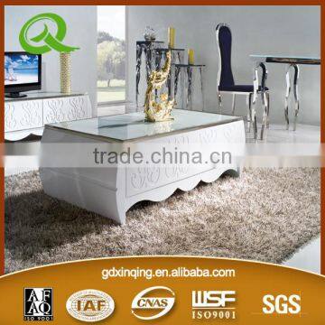 C197 Elegant Looking Modern Stainless Steel Coffee Table photo-2