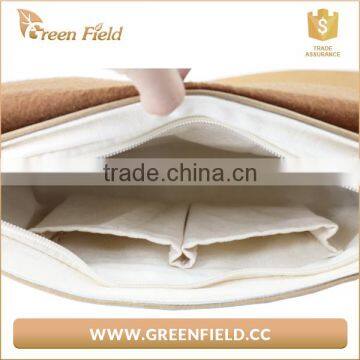 Environment Friendly Washable Karf Paper Bag,popular Brown Paper Women Cross Bady Shoulder Bag