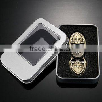 New Design Metal Spinner Fidget and Hot Sale Hand Spinner Anti Stress Tri Hand Fidget Spinner photo-4