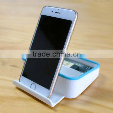 Fashion Creative Desktop Storage Bracket Lazy Office Flat Panel Multifunction Phone Holder Portable Universal Mobile Phone Stand photo-4