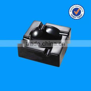 Personalized Square Indoor Portable Cigar Pocket Black Square Ashtray