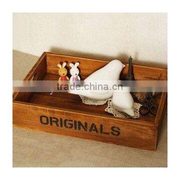 wooden tray beautiful decorative wood storage tray fruit tray with lowest price