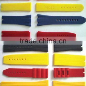 Silicone wristband for watch