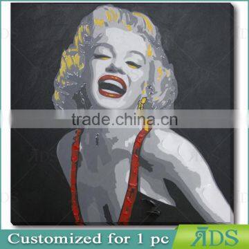 Amazon Hotselling 100% Handmade Wall Art Beautiful Girl Sex Oil Picture Painting photo-5
