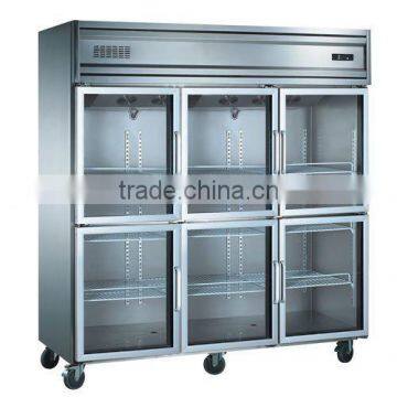 Commercial Kitchen Showcase Refrigerator.