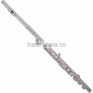 Professional 16 closed hole in line G key flute in C key