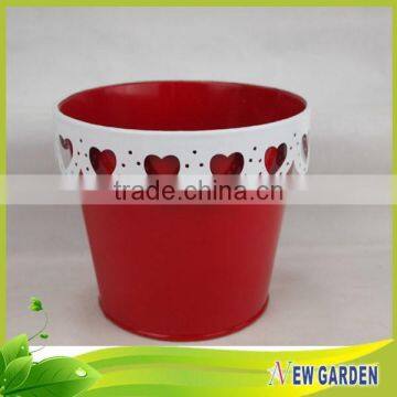 High Quality Latest Design Stylish Red Pot Painting Designs,plant Pot photo-5