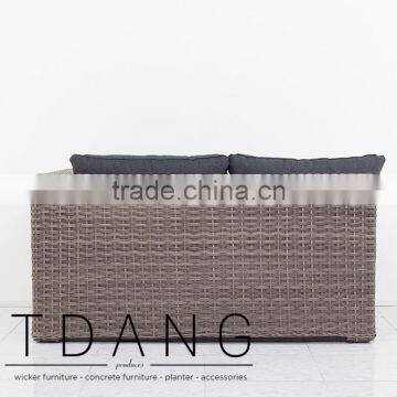 Helena Left Hand Outdoor Bench - Vietnam Wicker Furniture photo-5