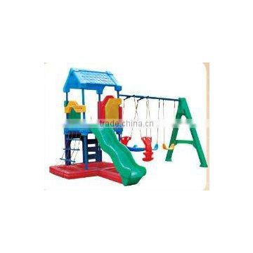 EXCELLENT QUALITY CHILDREN PLASTIC SLIDE AND SWING child swing and slide (HB-13804)