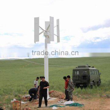 1kw 2kw 3kw 5kw Vertical Axis Wind Turbine Generator photo-2