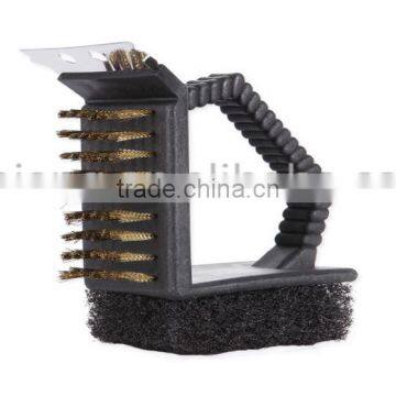 Hot Iron Shape Bbq Grill Clean Brush photo-2