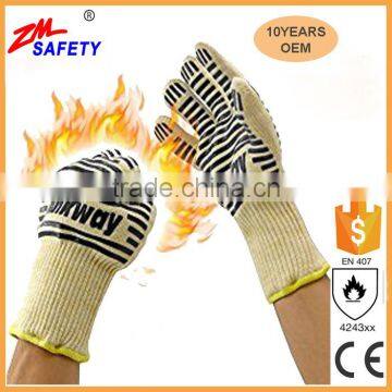 Chinese Manufacture Heat Resistant Oven Gloves photo-5