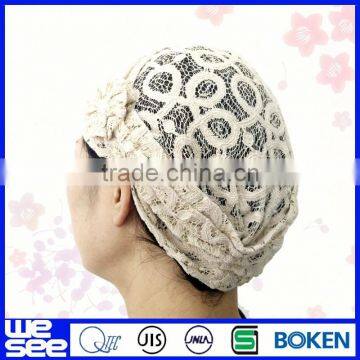 Cheap Price Custom Soft High Qualitywomen Lace Hat photo-4
